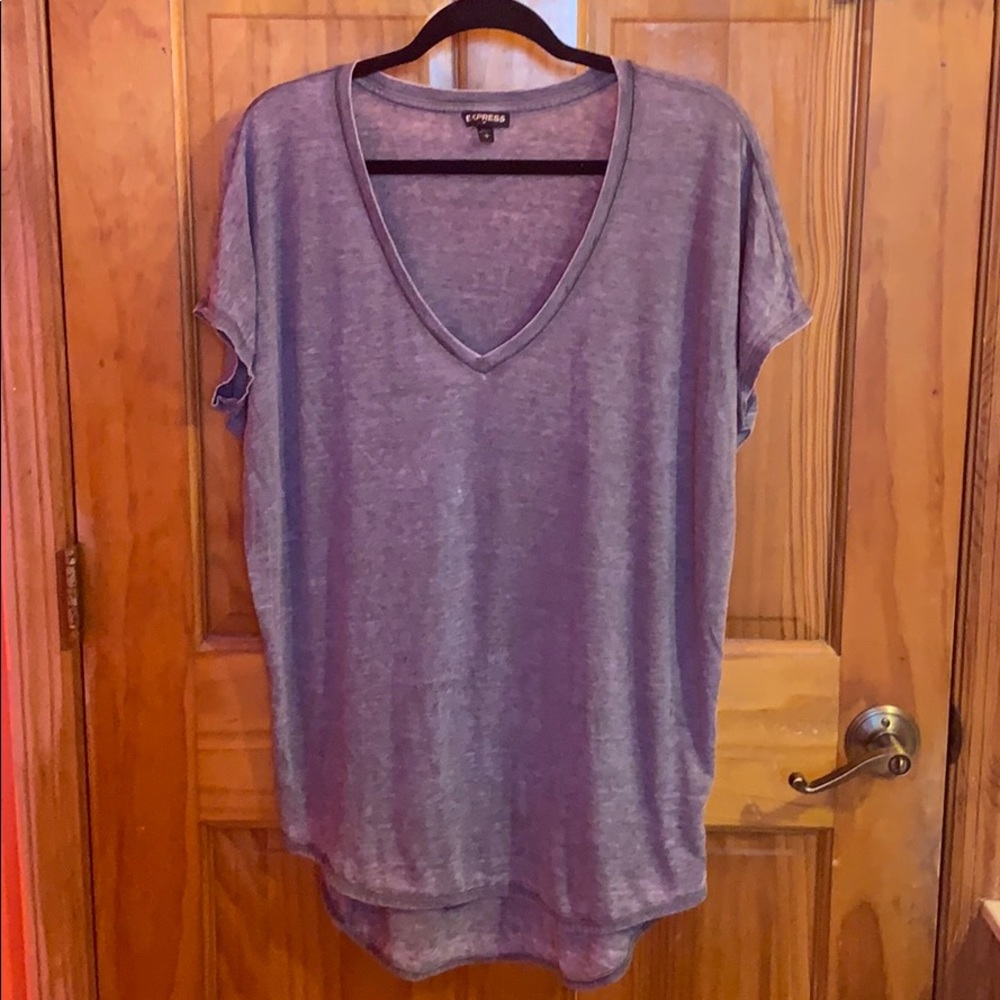 Grey oversized T-shirt